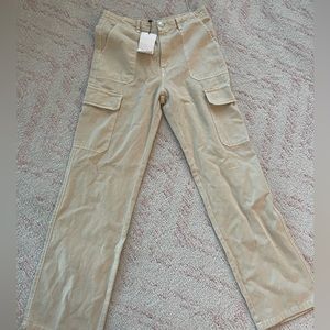 ZARA CARGO STRAIGHT PANTS - TRENDY BRAND NEW